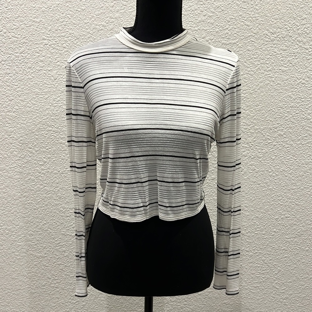Stripe crop top